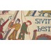 Vlámský gobelín tapiserie  - Armada La tapisserie de Bayeux   